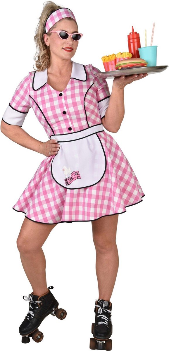 Serveerster Jurk Dames premium - Maat XXL